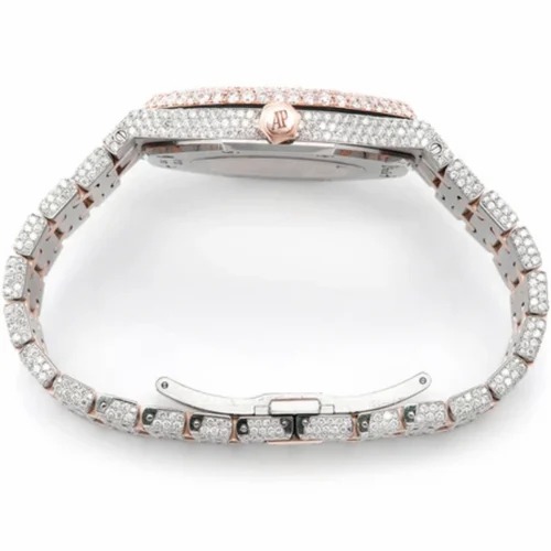 Hip Hop Customized Iced out Diamond Watch for Men VVS Moissanite Diamond Watch