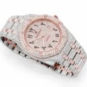 Hip Hop Customized Iced out Diamond Watch for Men VVS Moissanite Diamond Watch