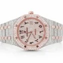 Hip Hop Customized Iced out Diamond Watch for Men VVS Moissanite Diamond Watch