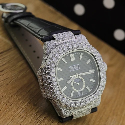 Best Quality VVS Diamond Moissanite Watch Fashion Jewelry Iced Out Diamond Watch