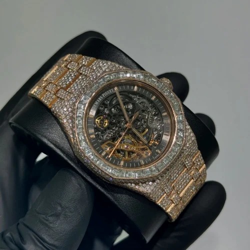 Best Quality VVS Diamond Moissanite Watch Fashion Jewelry Iced Out Diamond Watch