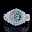 High Quality DEF Lab Moissanite Diamond Watch Colorless Diamond Hip Hop Style Diamond Watch