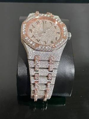 Best Quality VVS Diamond Moissanite Watch Fashion Jewelry Iced Out Diamond Watch