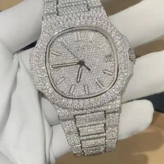 Best Quality VVS Diamond Moissanite Watch Fashion Jewelry Iced Out Diamond Watch