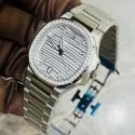 High Quality DEF Lab Moissanite Diamond Watch Colorless Diamond Hip Hop Style Diamond Watch