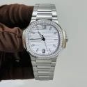 High Quality DEF Lab Moissanite Diamond Watch Colorless Diamond Hip Hop Style Diamond Watch