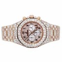 High Quality DEF Lab Moissanite Diamond Watch Colorless Diamond Hip Hop Style Diamond Watch