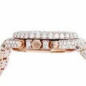 High Quality DEF Lab Moissanite Diamond Watch Colorless Diamond Hip Hop Style Diamond Watch