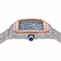 Top Quality Customized Iced Out Moissanite Watch Stainless Steel Best Quality Diamond Watch for Men