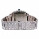 Top Quality Customized Iced Out Moissanite Watch Stainless Steel Best Quality Diamond Watch for Men