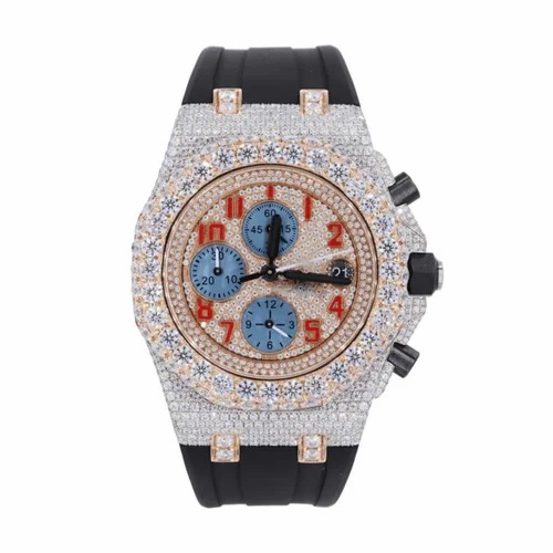 Best Selling Fully Customized Iced Out Diamond Watch for Men Hip Hop Diamond Jewelry watch Gift