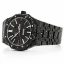 High Quality DEF Moissanite Diamond Watch Colorless Diamond Hip Hop Style Diamond Watch