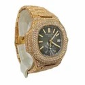 Good Quality Hip Hop Customized Iced out Lab Grown Diamond Watch for Men VVS Diamond Watch Gift