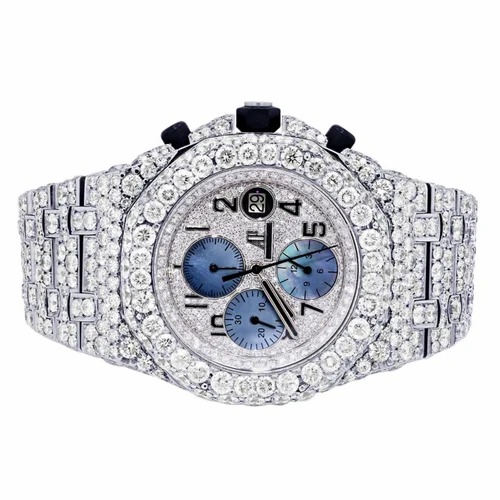 Good Quality Iced Out Moissanite Watch for Men VVS Diamonds Best Fashion Jewelry Gift