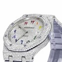 High Quality Custom Watch for Men Iced out Moissanite Diamond Studded Watch Hip Hop Diamond Jewelry