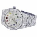 High Quality Custom Watch for Men Iced out Moissanite Diamond Studded Watch Hip Hop Diamond Jewelry