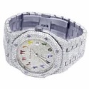 High Quality Custom Watch for Men Iced out Moissanite Diamond Studded Watch Hip Hop Diamond Jewelry