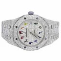 High Quality Custom Watch for Men Iced out Moissanite Diamond Studded Watch Hip Hop Diamond Jewelry