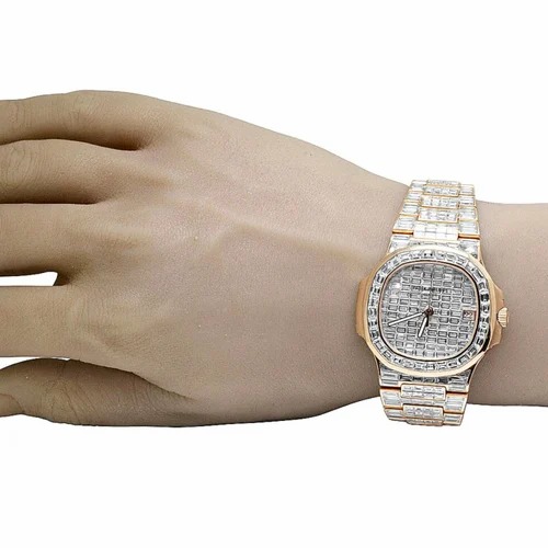 Best Quality VVS Diamond Moissanite Watch Fashion Jewelry Iced Out Diamond Watch