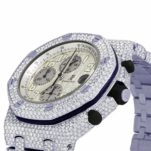 Good Quality Iced Out Moissanite Watch for Men VVS Diamonds Best Fashion Jewelry Gift