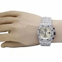 Good Quality Iced Out Moissanite Watch for Men VVS Diamonds Best Fashion Jewelry Gift