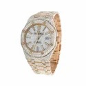 High Quality Custom Watch for Men Iced out Moissanite Diamond Studded Watch Hip Hop Diamond Jewelry