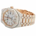 High Quality Custom Watch for Men Iced out Moissanite Diamond Studded Watch Hip Hop Diamond Jewelry
