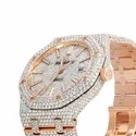 High Quality Custom Watch for Men Iced out Moissanite Diamond Studded Watch Hip Hop Diamond Jewelry