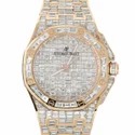 High Quality Custom Watch for Men Iced out Moissanite Diamond Studded Watch Hip Hop Diamond Jewelry