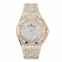 High Quality Custom Watch for Men Iced out Moissanite Diamond Studded Watch Hip Hop Diamond Jewelry