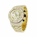High Quality Custom Watch for Men Iced out Moissanite Diamond Studded Watch Hip Hop Diamond Jewelry