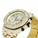 High Quality Custom Watch for Men Iced out Moissanite Diamond Studded Watch Hip Hop Diamond Jewelry