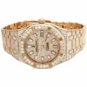 High Quality Custom Watch for Men Iced out Moissanite Diamond Studded Watch Hip Hop Diamond Jewelry
