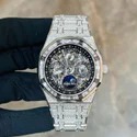 High Quality Customized Iced Moissanite Watch Stainless Steel Best Quality Diamond Watch for Men