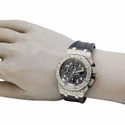 High Quality DEF Lab Moissanite Diamond Watch Colorless Diamond Hip Hop Style Diamond Watch