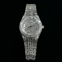 High Quality DEF Lab Moissanite Diamond Watch Colorless Diamond Hip Hop Style Diamond Watch