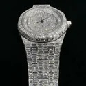 High Quality DEF Lab Moissanite Diamond Watch Colorless Diamond Hip Hop Style Diamond Watch