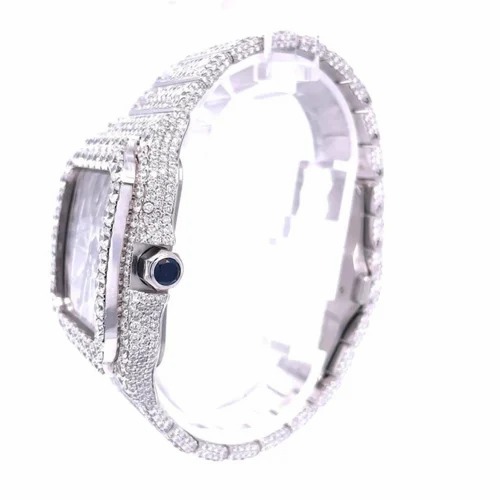 High Quality Hip Hop Customized Iced out Diamond Watch for Men VVS Diamond Watch Gift