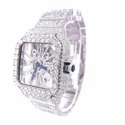 High Quality Hip Hop Customized Iced out Diamond Watch for Men VVS Diamond Watch Gift