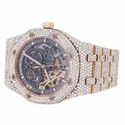 High Quality Custom Watch for Men Iced out Moissanite Diamond Studded Watch Hip Hop Diamond Jewelry