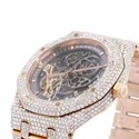 High Quality Custom Watch for Men Iced out Moissanite Diamond Studded Watch Hip Hop Diamond Jewelry