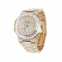 High Quality Custom Watch for Men Iced out Moissanite Diamond Studded Watch Hip Hop Diamond Jewelry