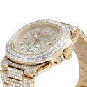 High Quality Custom Watch for Men Iced out Moissanite Diamond Studded Watch Hip Hop Diamond Jewelry