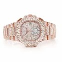 Good Quality Iced Out Moissanite Watch for Men VVS Diamonds Best Fashion Jewelry Gift