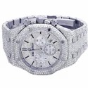 Top Quality Customized Iced Out Lab Grown Watch Stainless Steel Best Quality Diamond Watch for Men