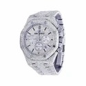 Top Quality Customized Iced Out Lab Grown Watch Stainless Steel Best Quality Diamond Watch for Men