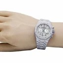 Top Quality Customized Iced Out Lab Grown Watch Stainless Steel Best Quality Diamond Watch for Men