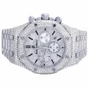 Top Quality Customized Iced Out Lab Grown Watch Stainless Steel Best Quality Diamond Watch for Men