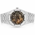 High Quality DEF Lab Grown Diamond Watch Colorless Diamond Hip Hop Style Diamond Watch