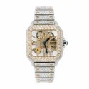 Trending Fully Customized Iced Out Diamond Watch for Men Hip Hop Diamond Jewelry watch Gift